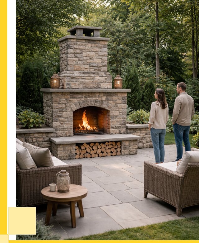 Уличные камины из кирпича в Новокубанске от 155970 р. | ЭриданНкб