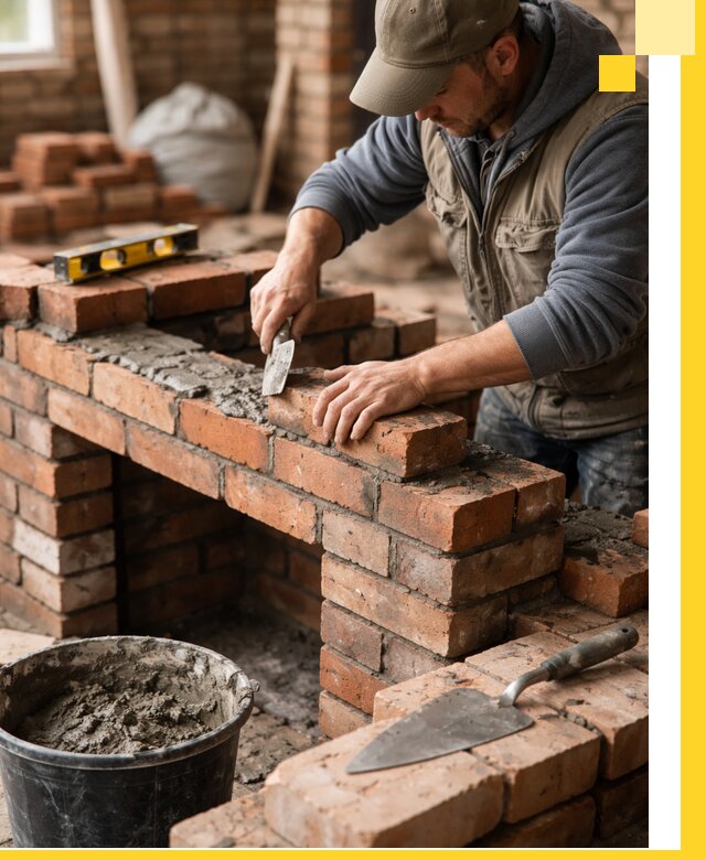 Кладка каминов под ключ в Новокубанске профессиональная отделка и монтаж