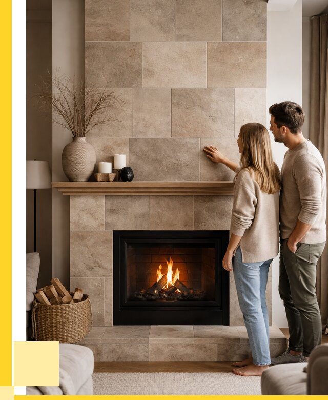 Облицовка каминов керамогранитом в Новокубанске от 4679 р. | ЭриданНкб