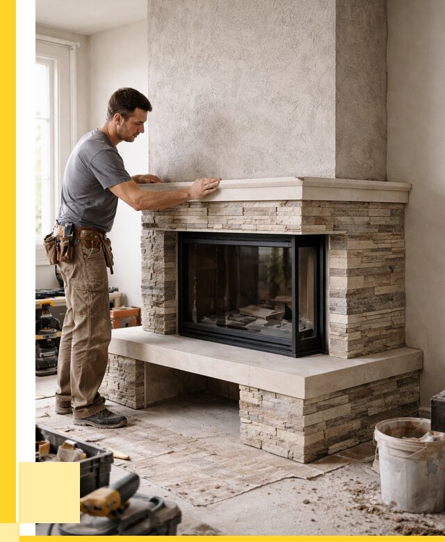 Изготовление каминов под ключ в Новокубанске от 155970 р. | ЭриданНкб