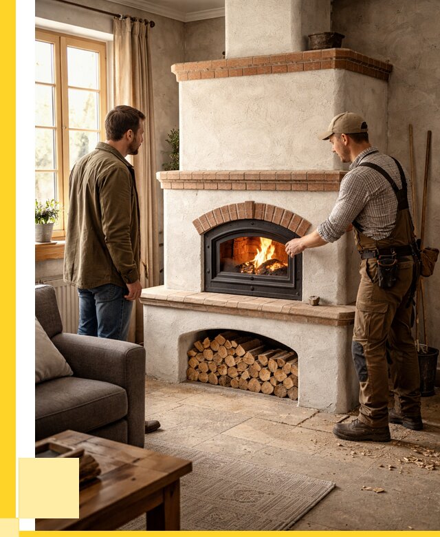 Печи камины в Новокубанске: кирпичные, изразцовые от 62388 р. | ЭриданНкб