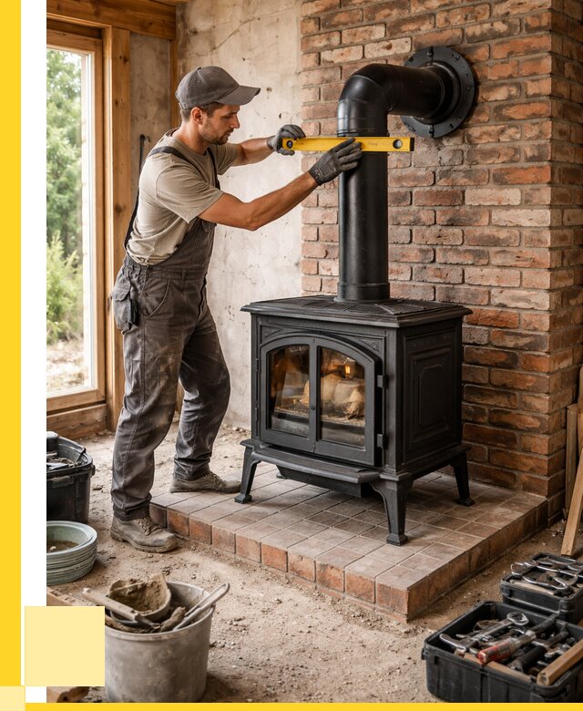 Монтаж печей установка банной печи в Новокубанске от 15597 р. | ЭриданНкб