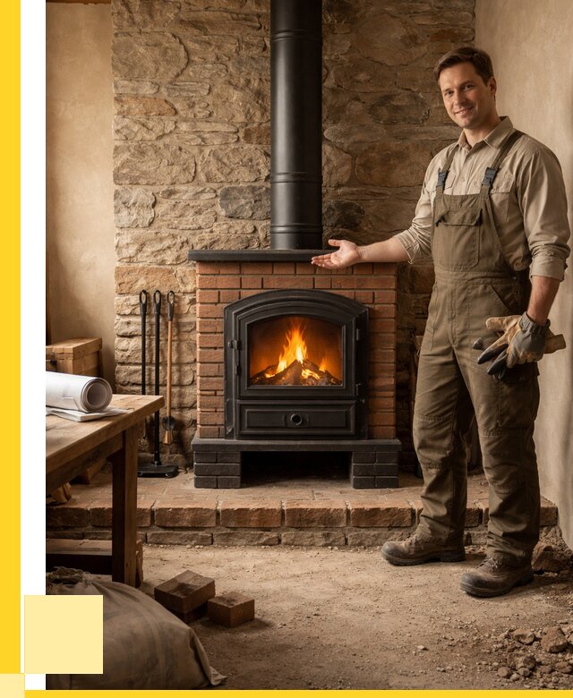 Печи отопительные из кирпича в Новокубанске от 83184 р., ЭриданНкб