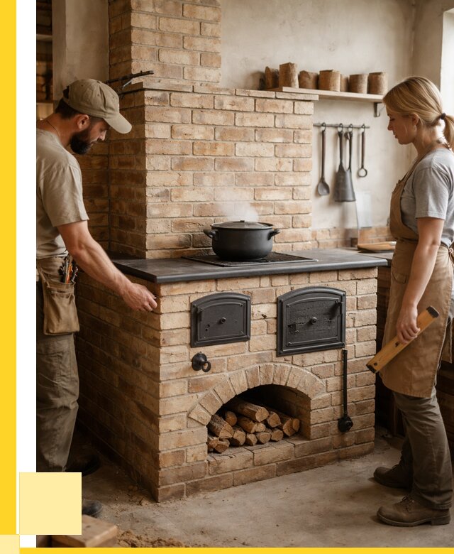 Варочно отопительные печи в Новокубанске от 93582 р. | ЭриданНкб