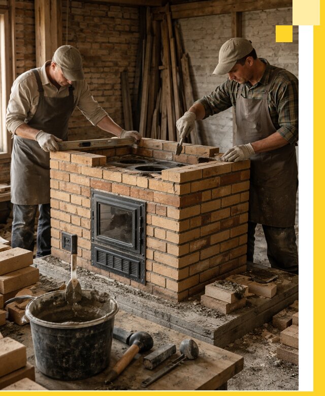 Изготовление и установка варочных печей под ключ в Новокубанске