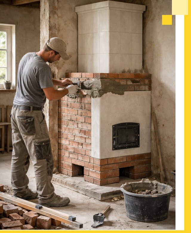 Изготовление и установка печей-голландок под ключ в Новокубанске