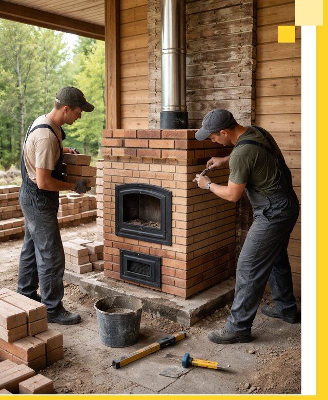 Производство и установка дачных печей под ключ в Новокубанске
