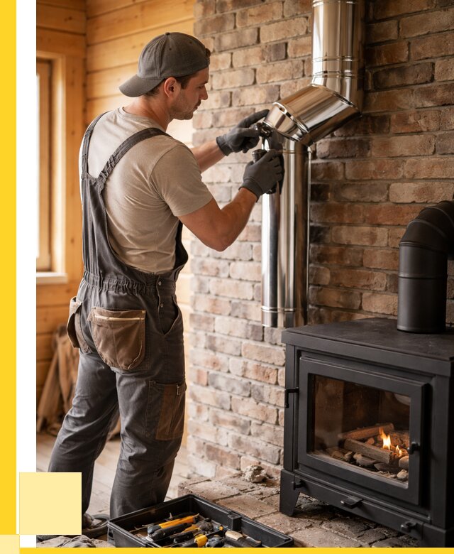 Монтаж дымоходов для печей в Новокубанске от 7799 р. | ЭриданНкб
