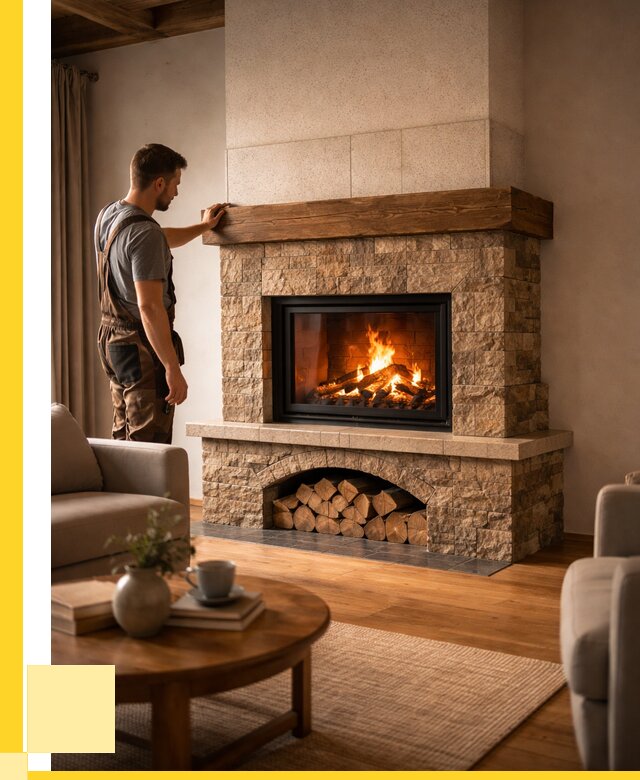 Печи камины для дома под ключ в Новокубанске от 57189 р. | ЭриданНкб