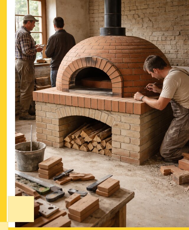 Помпейская печь дровяная для пиццы в Новокубанске | ЭриданНкб от 207960 р.