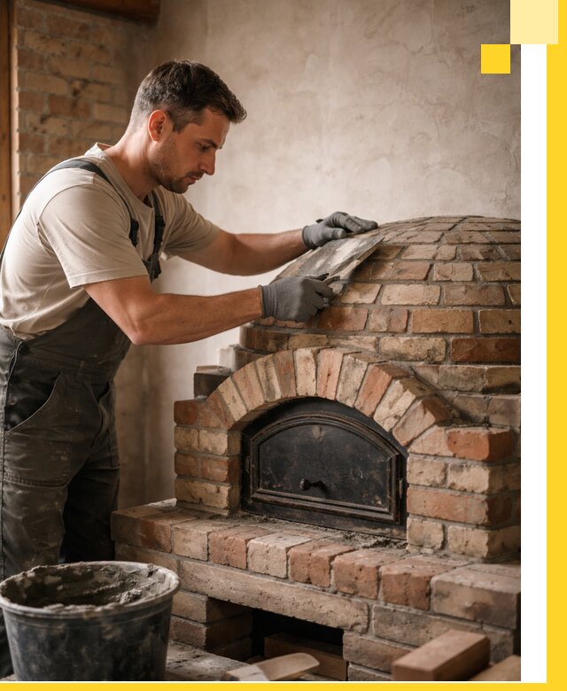 Изготовление и монтаж помпейских печей на заказ в Новокубанске