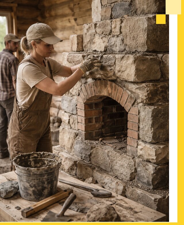 Каменные печи на заказ и монтаж в Новокубанске, долговечные решения