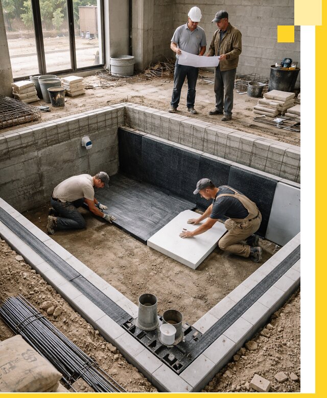 Проекты частных и общественных бассейнов под ключ в Новокубанске