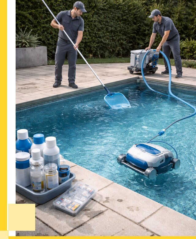 Чистка бассейнов в Новокубанске роботами, от 4679 р. | ЭриданНкб