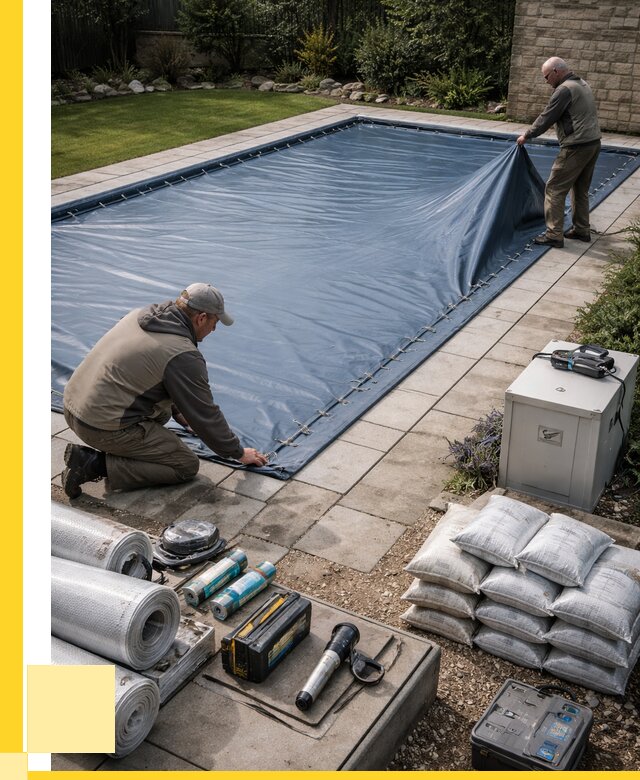 Консервация бассейнов в Новокубанске под ключ от 6759 р. | ЭриданНкб