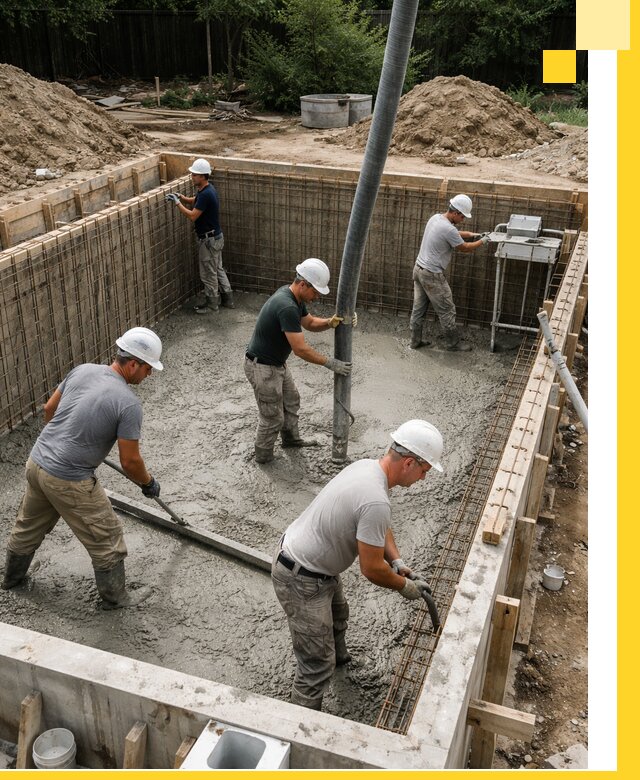 Строительство бетонных бассейнов под ключ в Новокубанске