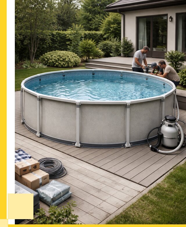 Купить каркасные бассейны в Новокубанске от 46791 р. | ЭриданНкб