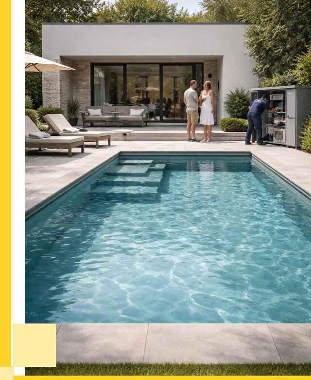 Бассейн в доме в Новокубанске под ключ от 1247760 р. | ЭриданНкб