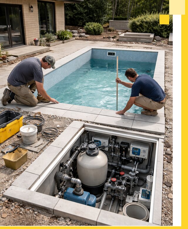 Строительство качественных домашних бассейнов под ключ в Новокубанске