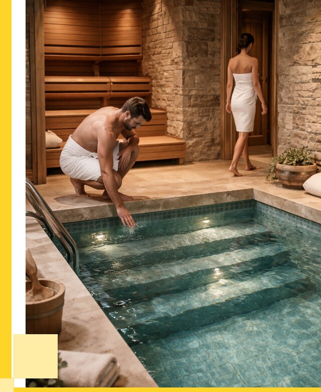 Сауна с бассейном под ключ в Новокубанске от 124776 р., ЭриданНкб