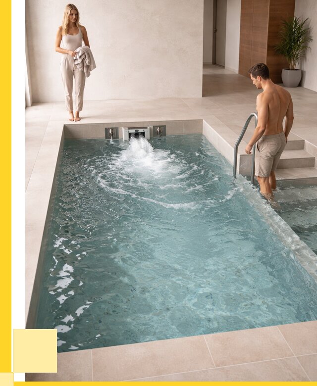 Бассейн с противотоком в Новокубанске от 259950 р. | ЭриданНкб