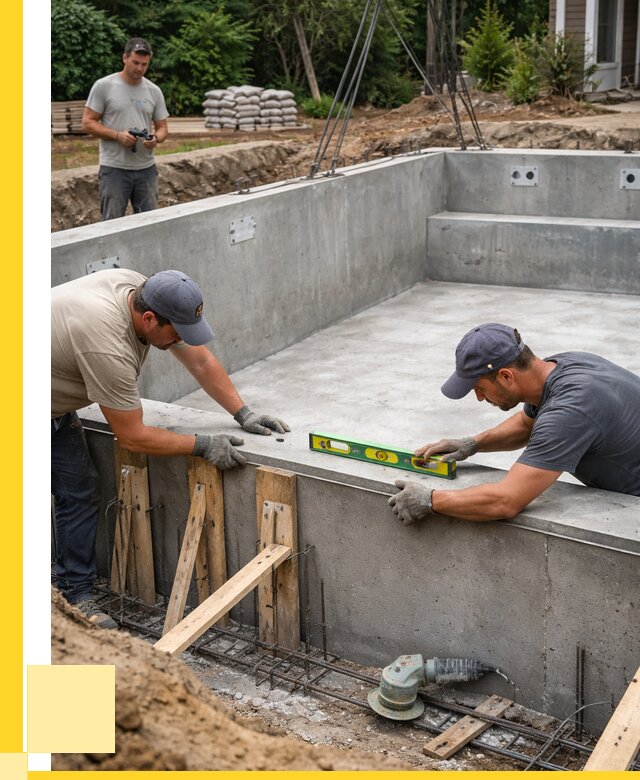 Монтаж чаши бассейна в Новокубанске под ключ от 259950 р., ЭриданНкб