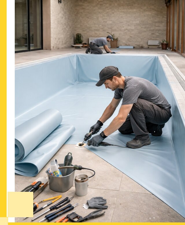 Пленка ПВХ для бассейнов в Новокубанске от 2600 р. | ЭриданНкб