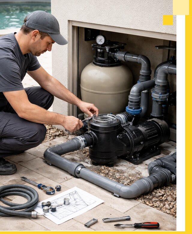 Поставка, монтаж и сервис насосов для бассейнов в Новокубанске