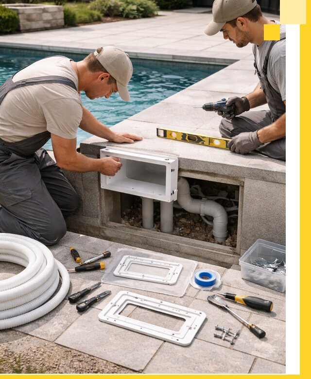 Поставка и установка скиммеров для бассейнов в Новокубанске