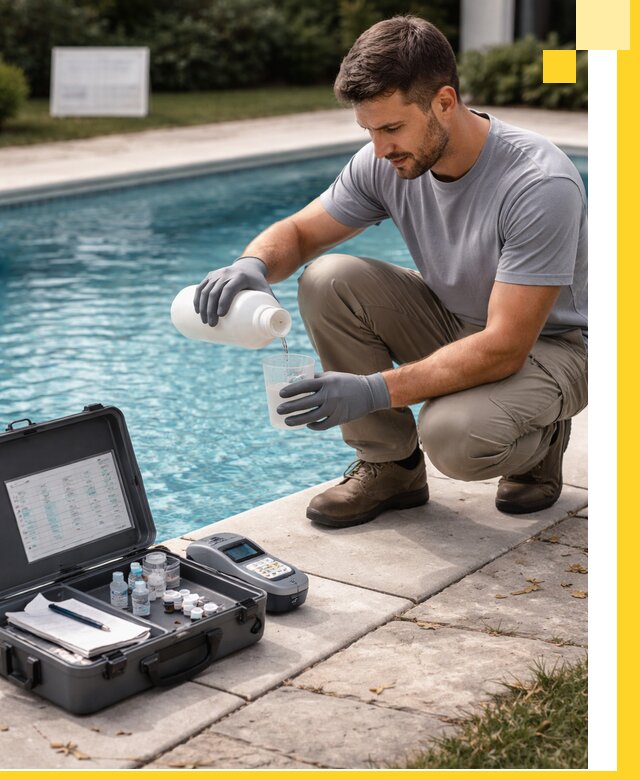 Профессиональная дезинфекция воды в бассейне в Новокубанске