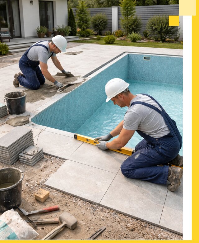 Строительство и монтаж плавательных бассейнов под ключ в Новокубанске