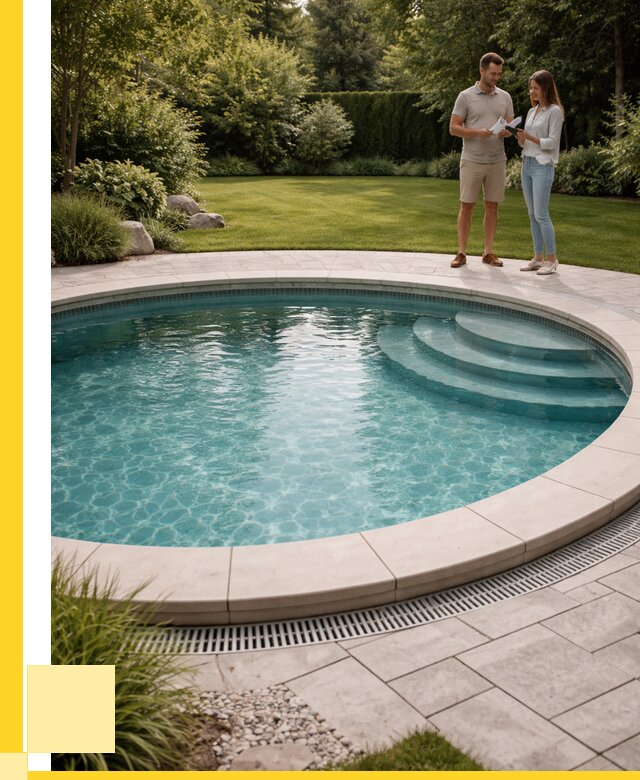 Круглые каркасные бассейны купить в Новокубанске от 259950 р. | ЭриданНкб