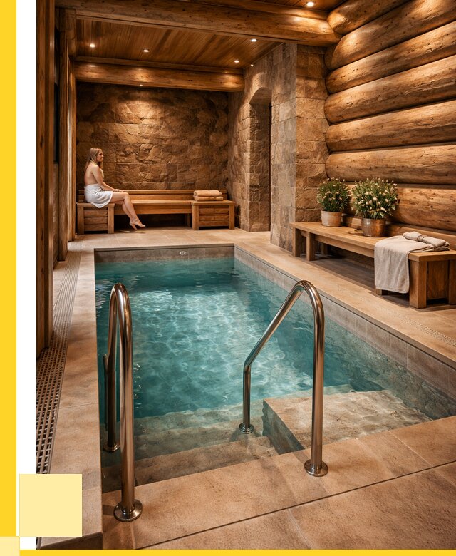 Аренда бани с бассейном в Новокубанске от 1559700 р. | ЭриданНкб