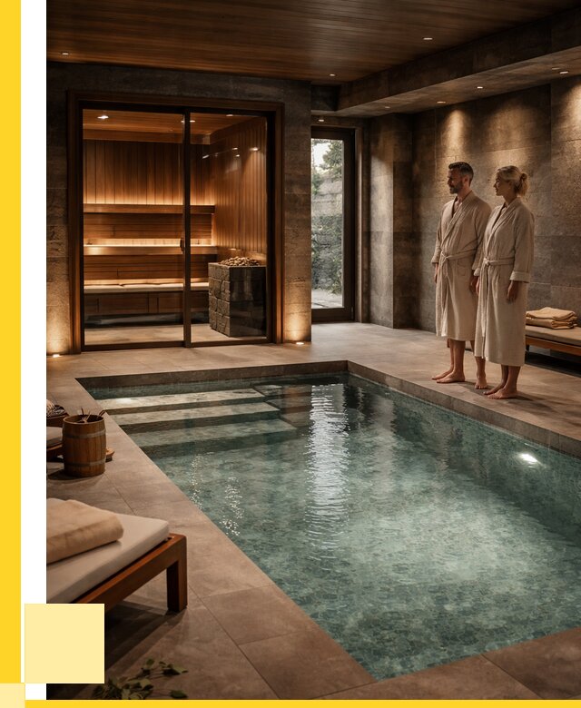 Сауна с большим бассейном в Новокубанске от 1247760 р. ЭриданНкб