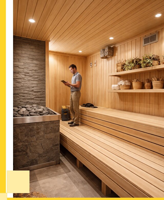 Сауна под ключ в Новокубанске: от 467910 р. | Строительство — ЭриданНкб