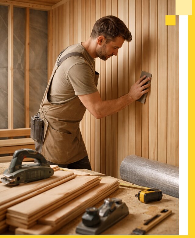 Профессиональная отделка саун и парных под ключ в Новокубанске