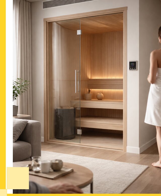 Сауна в квартире под ключ в Новокубанске от 124776 р. ЭриданНкб