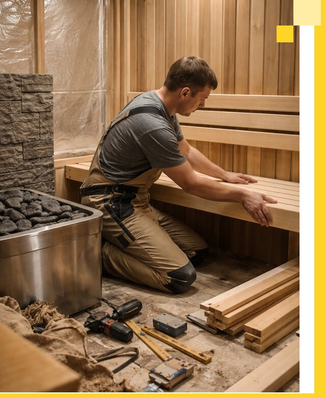 Сауны для дома под ключ с проектированием и монтажом в Новокубанске