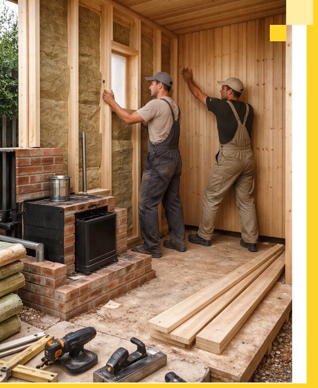 Строительство и установка дачных саун под ключ в Новокубанске