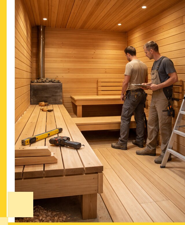 Отделка бань и саун в Новокубанске по цене от 4679 р. | ЭриданНкб