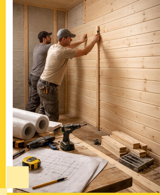 Обшивка бани вагонкой в Новокубанске от 1248 р., ЭриданНкб