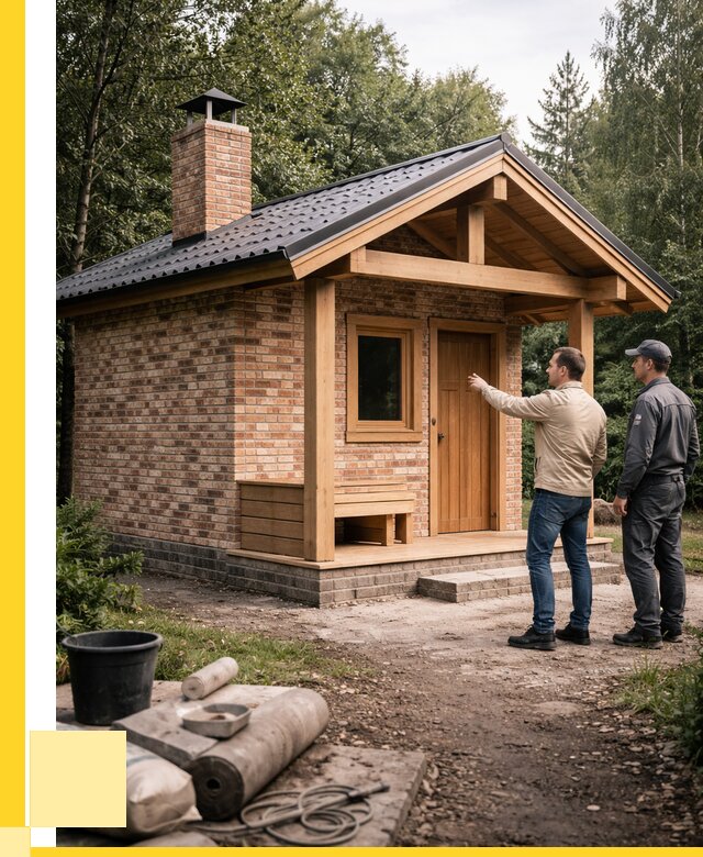 Кирпичные бани и печи в Новокубанске от 363930 р. | ЭриданНкб