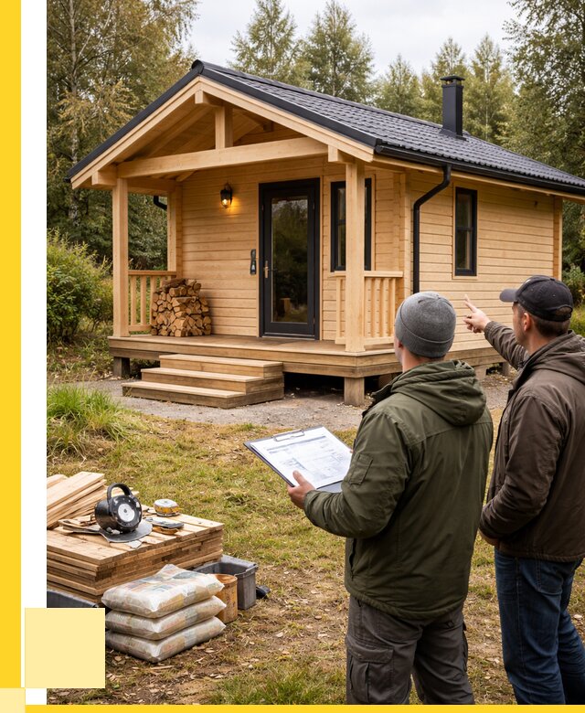 Каркасные бани под ключ в Новокубанске от 311940 р. | ЭриданНкб