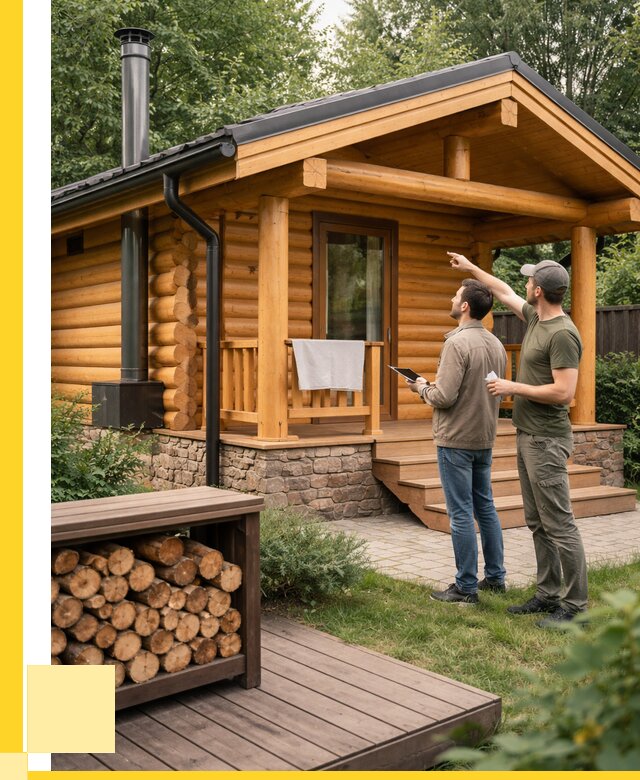 Бани для дачи под ключ в Новокубанске от 259950 р. | ЭриданНкб