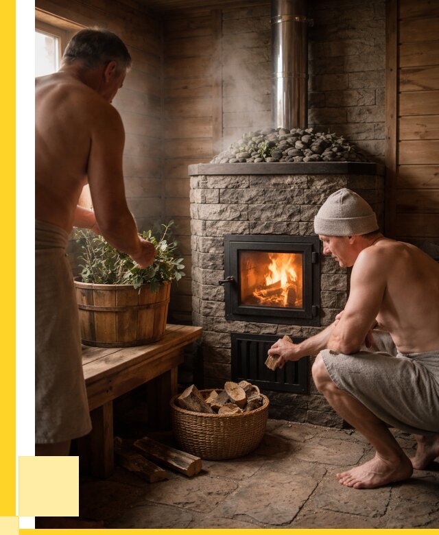 Банные печи под ключ в Новокубанске от 46791 р. | ЭриданНкб кирпичная