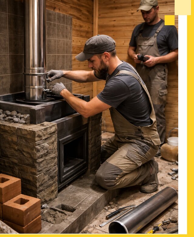 Изготовление и установка банных печей под ключ в Новокубанске