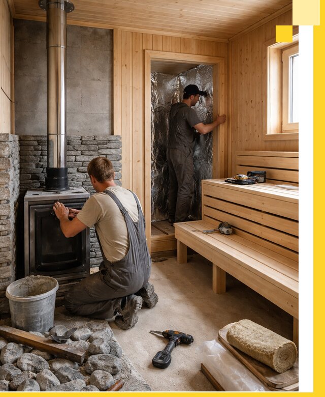 Строительство и изготовление бань под ключ в Новокубанске