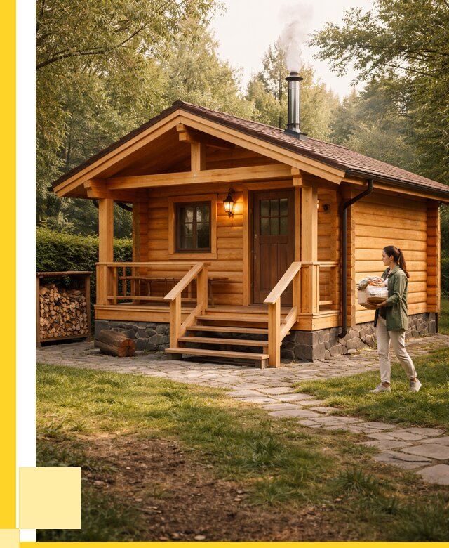 Купить баню под ключ в Новокубанске от 675870 р. | ЭриданНкб