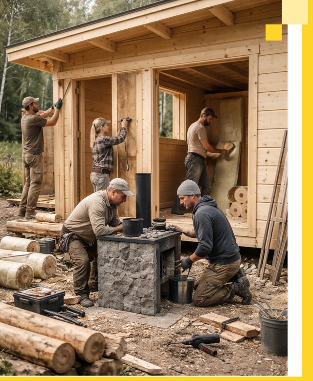 Купить баню под ключ в Новокубанске строительство монтаж отделка