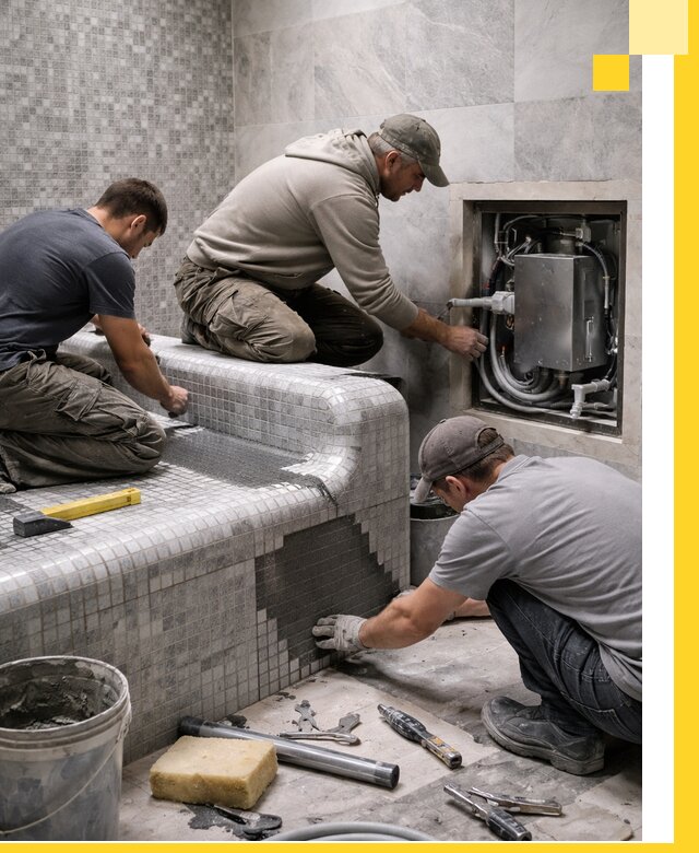 Проекты хамамов под ключ в Новокубанске и дизайн и строительство